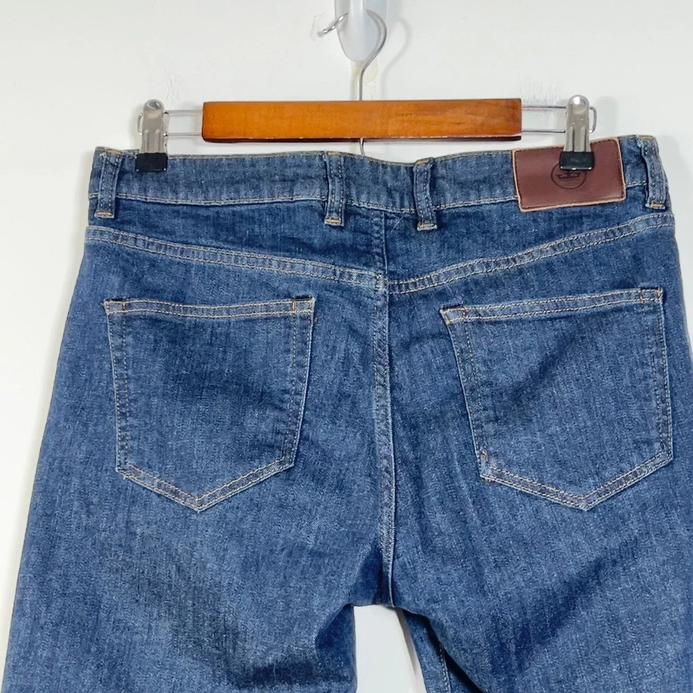 Peter Millar Crown Straight Leg Jeans Mens Sz 32x30 Blue Stretch Denim Dark Wash